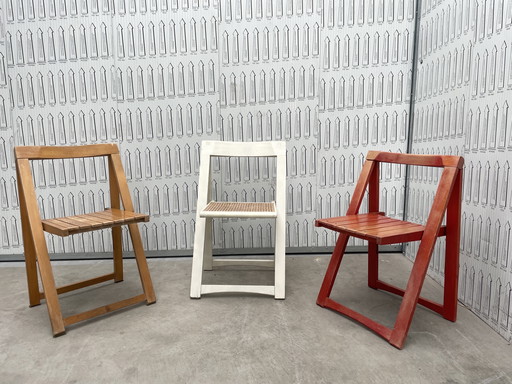 3 X Trieste Folding Chair, Aldo Jacober