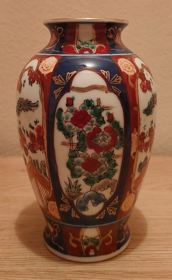 Image 1 of Vintage Gold Imari Vase