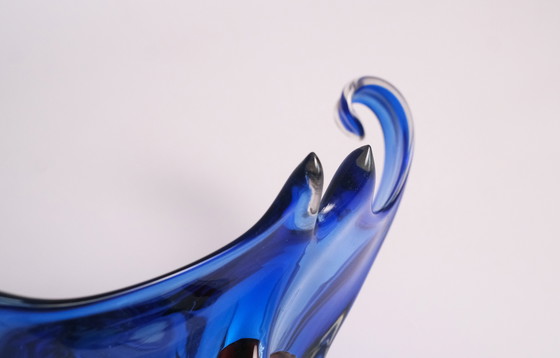 Image 1 of Bol Murano bleu cobalt