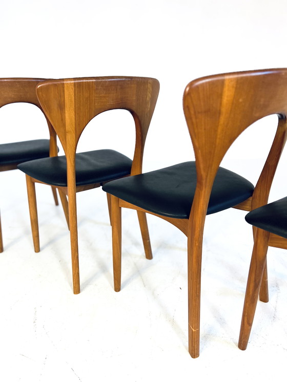 Image 1 of 4X 'Peter' Dining Chair, Niels Koefoed