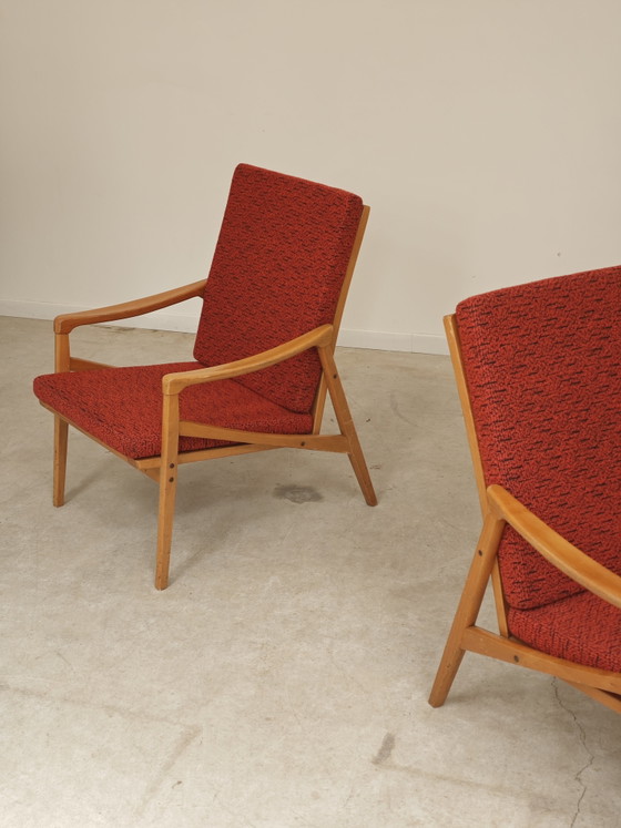 Image 1 of Pair of Jiri Jiroutek armchairs for TON Bystrice