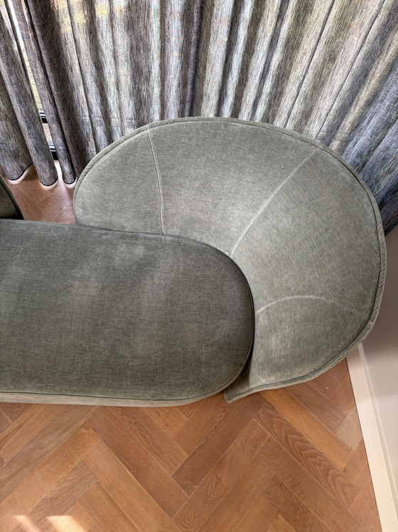 Divano Moooi Aldora – Divani 2 posti, Tessile, Legno (photo 11 of 16)