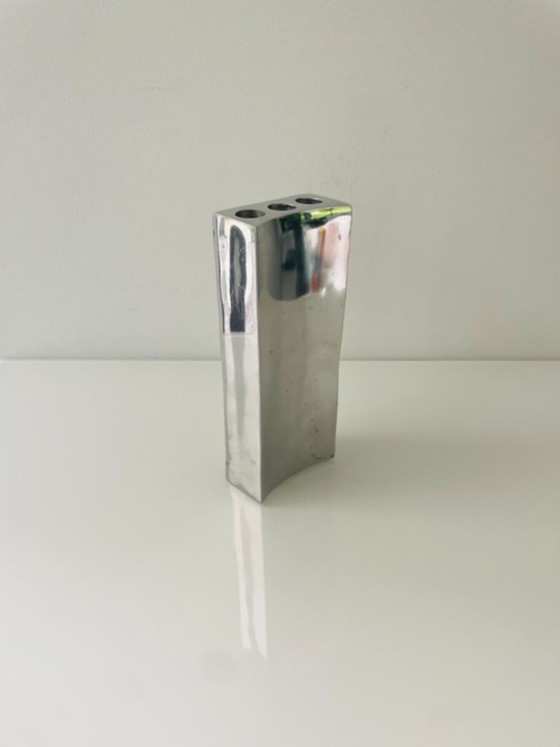 Image 1 of Modern stainless steel design vase with 3 openings