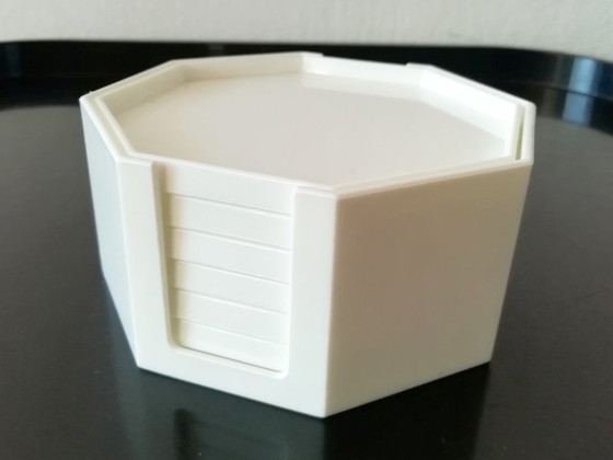 Image 1 of Sottobicchieri geometrici vintage