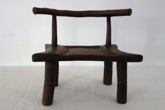 Image 1 of Traditionele Dan-stoel, Ivoorkust, 20e eeuw