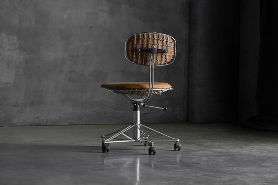 Image 1 of Beaubourg Bürostuhl von Michel Cadestin & Georges Laurent, Frankreich, 1970er Jahre