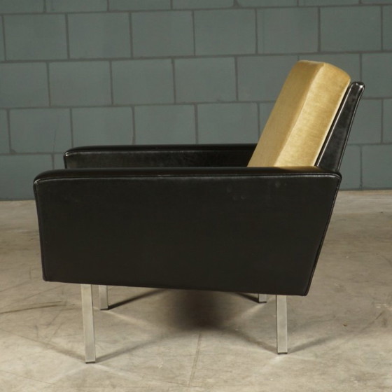 Image 1 of Fauteuil vintage – velours – années 60