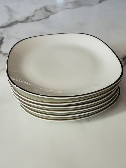 Schirnding Bavaria Porcelain Dessert Plates