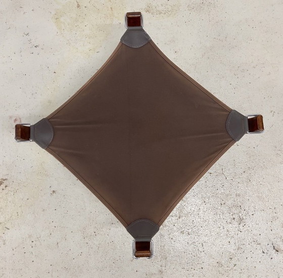 Image 1 of Midcentury Falcon voetenbankje van Sigurd Ressel voor Vatne Møbler, Noorwegen, jaren 70.