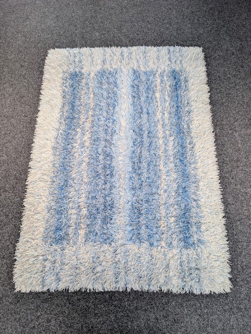 Tappeto Svedese Tradizionale Vintage, Tabergs Yllefabrik, Anni '60 – vloerkleden en tapijten, Wool