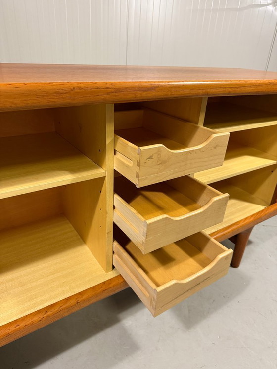 Image 1 of Johannes Andersen Eichen-Sideboard für Silkeborg, Dänemark, 1960er Jahre