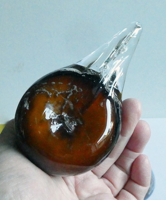 Image 1 of 2 vogels, Murano glas, mussen, luchtbellen, Italië jaren 80