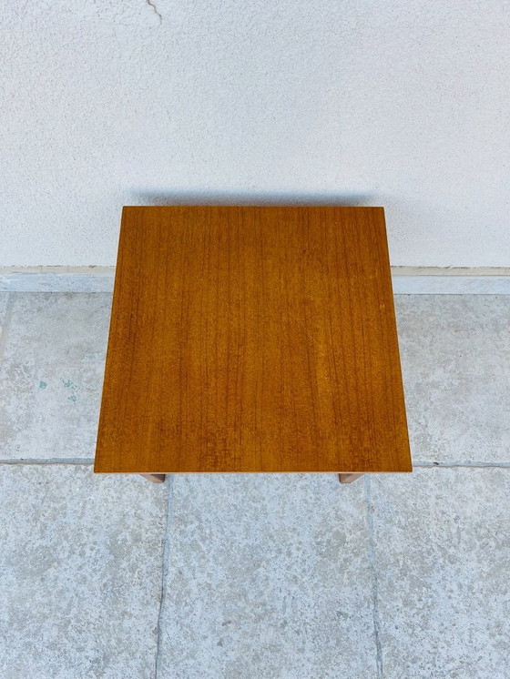 Image 1 of Table basse vintage scandinave en teck, 1960