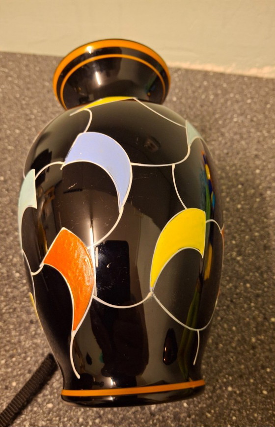 Image 1 of Vaso tedesco in vetro ialite