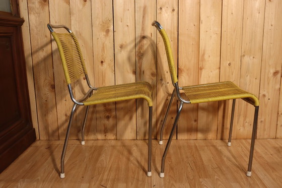 Image 1 of Paire de chaise vintage de jardin Altorfer 