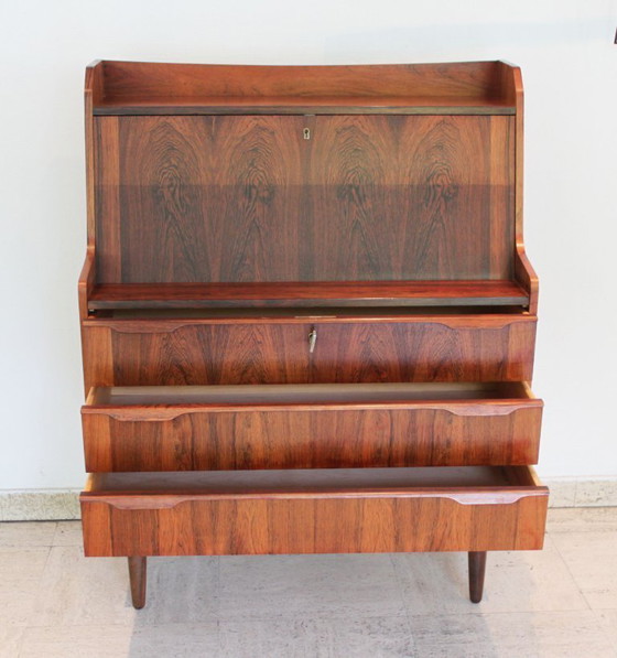 Image 1 of Mahogany desk, Norway, 60's.