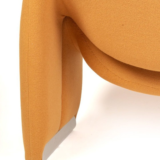 Sillón « Groovy » de Pierre Paulin para Artifort, 1967 – Sillones, Metal, Textile (photo 8 of 9)