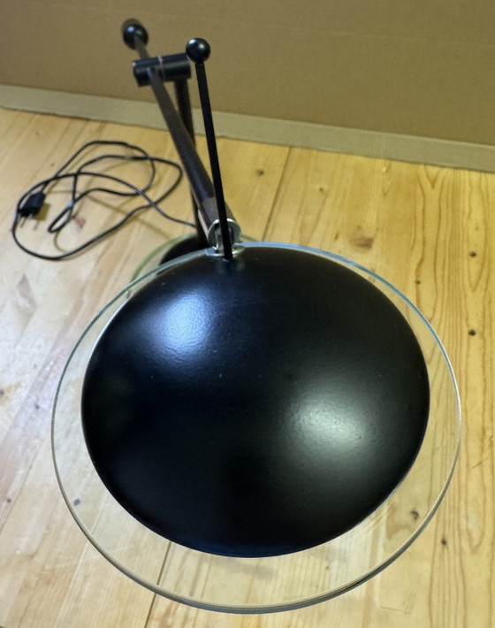 🖤 ​​Lampada da scrivania Herda dal design vintage | Lampada a sospensione Space Age | 1975-1985 (photo 9 of 14)