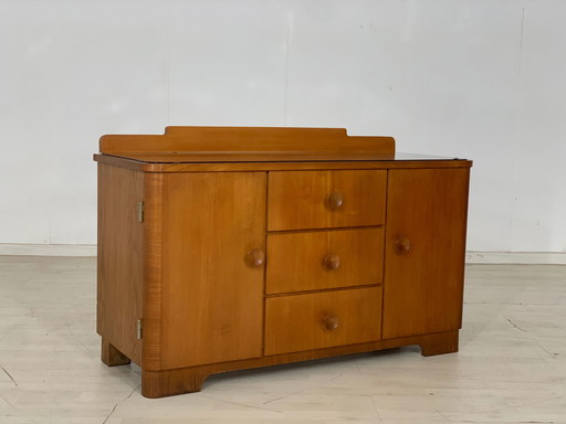 Cassettiera e credenza vintage di metà secolo