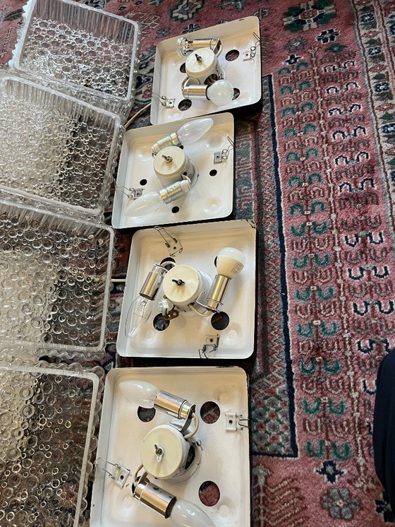 Image 1 of 6 Decken-/Wandlampen aus der Mitte des Jahrhunderts