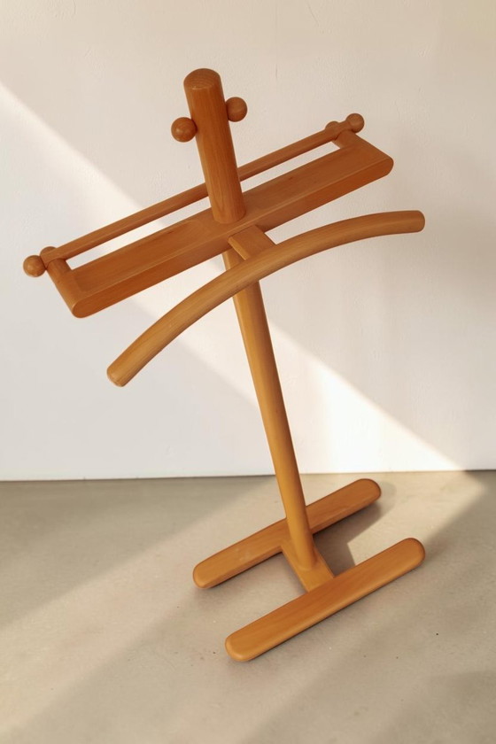 Cassetta portaoggetti in legno postmoderna, anni '80 – Armadi, Wood (photo 3 of 8)
