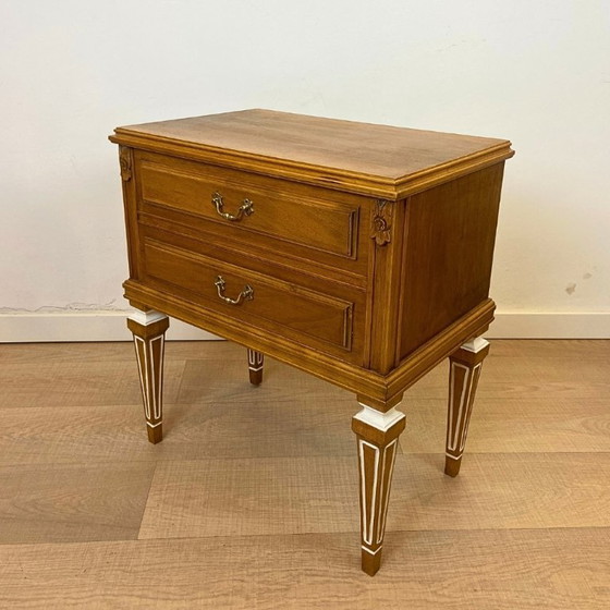 Image 1 of Comodino in stile Luigi XVI