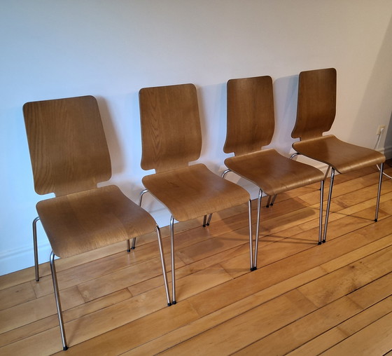 Image 1 of Chaises Gilbert d'IKEA, conçues par Carina Bengs, années 1990