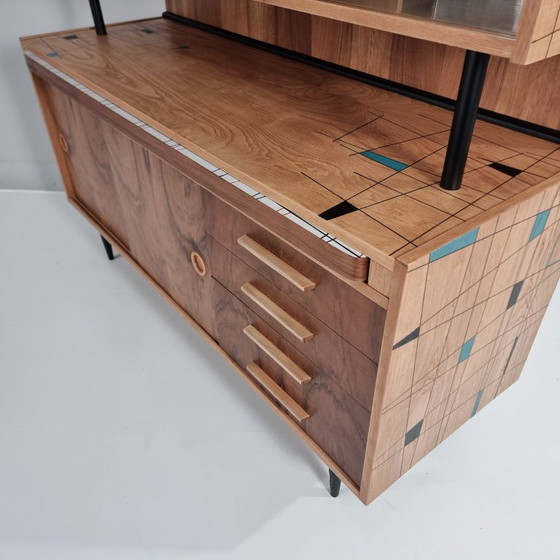 Image 1 of Bureau buffet vintage, années 1970