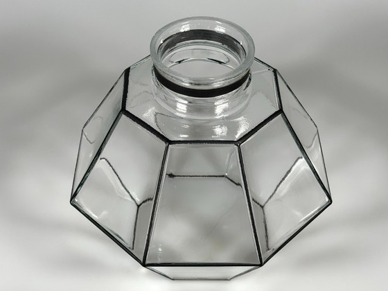 Image 1 of 1960s/70s Plafoniere ceiling lamp by Glashütte Limburg, Germany, Space Age