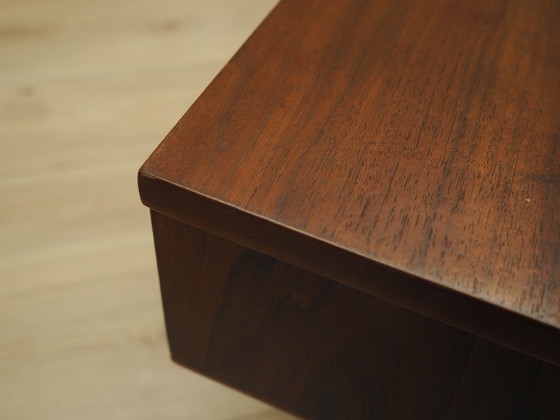 Image 1 of Walnut lowboard, Danish design, 1970s, manufactured in Denmark