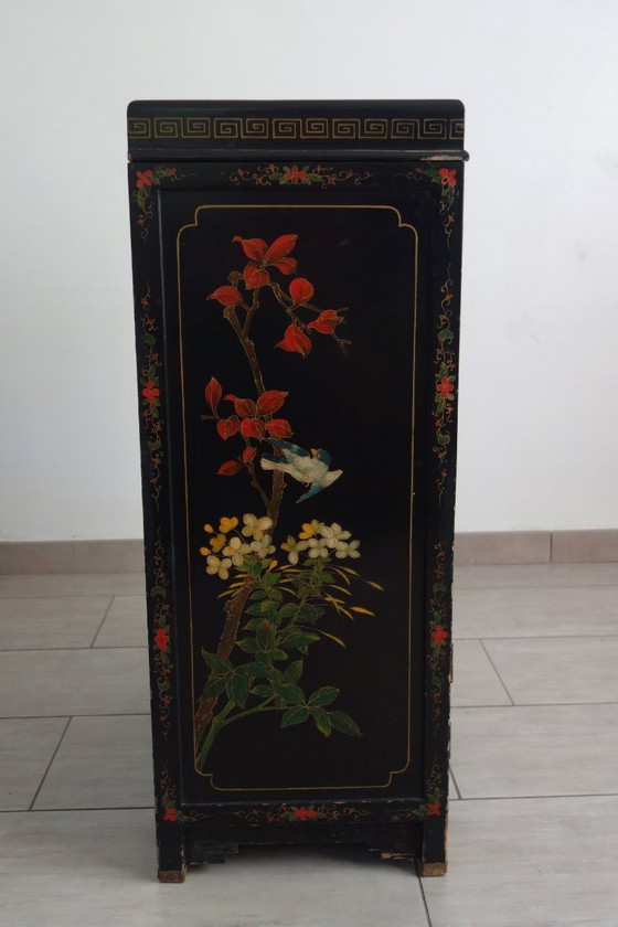 Image 1 of Meuble chinois de rangement à incrustation de pierres dures, Chine milieu XXème