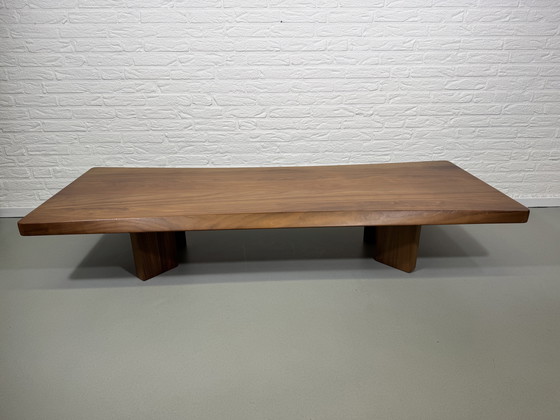 Image 1 of Houten salontafel PLANA, ontworpen door Charlotte Perriand voor Cassina.