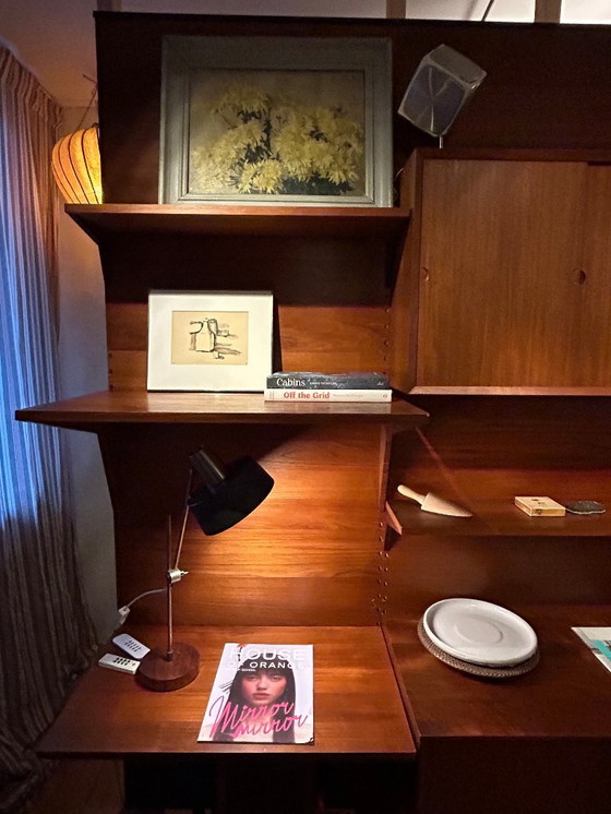 Image 1 of Armario de pared Poul Cadovius Madera de teca, sistema CADO