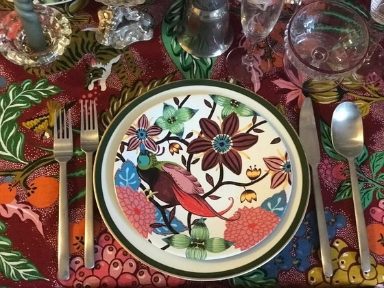 Image 1 of Ensemble de couverts vintage en acier inoxydable Ikea Data : couverts modernistes, 24 pièces