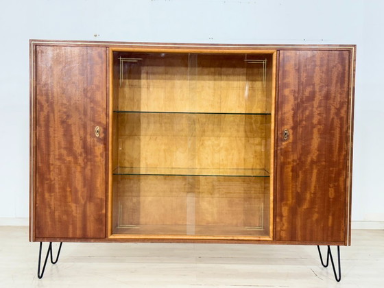 Image 1 of Dressoir/Presenteerkast/Woonkamerkast uit het midden van de 20e eeuw – jaren 60