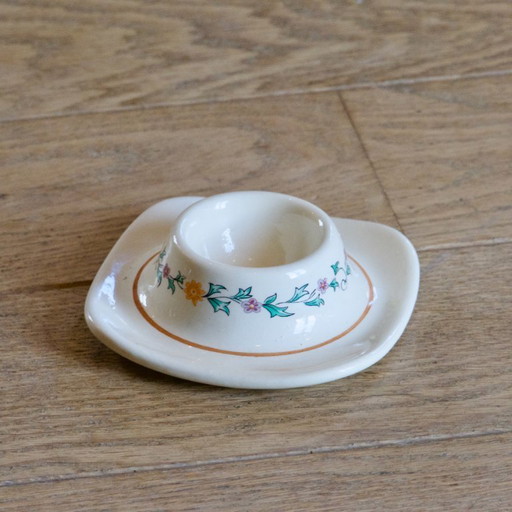 Antique 19th-century egg cup signed St. Clément, Félicie collection