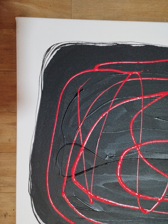 Antadze Abstrakte Komposition XXL – Gemälde & Zeichnungen, Canvas, Textile (photo 12 of 15)