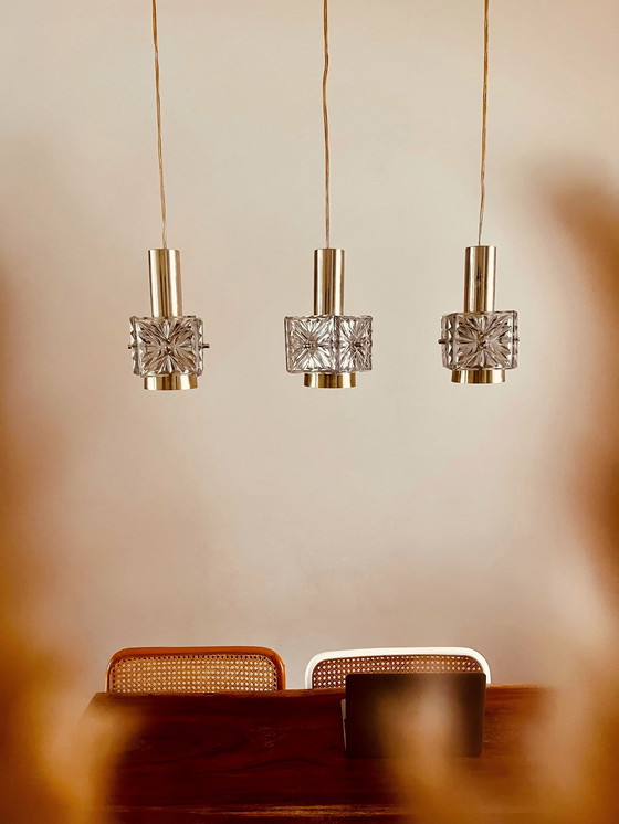 Image 1 of Eberbach Kristall-Lampen aus den 60er Jahren (DDR)