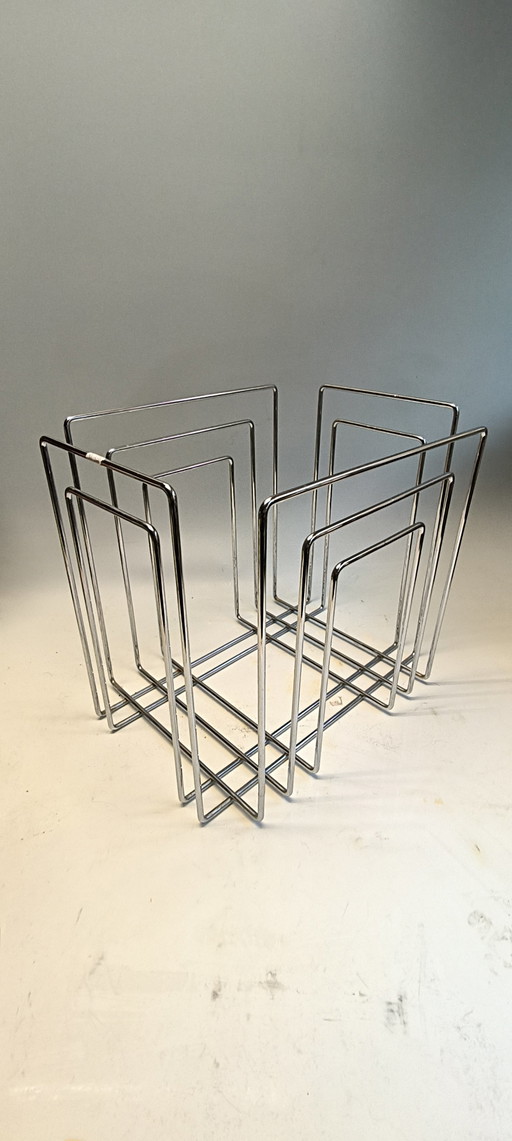 Atril de lectura cromado de lujo Willi Glaeser – Thomas Merlo & Partner Bandeja para LP TMP Original