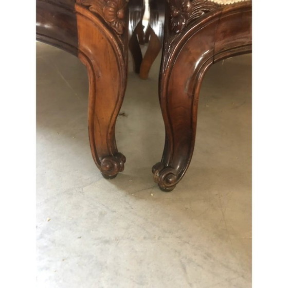 Image 1 of Ensemble de canapés italien, quatre pièces, fin du XIXe siècle