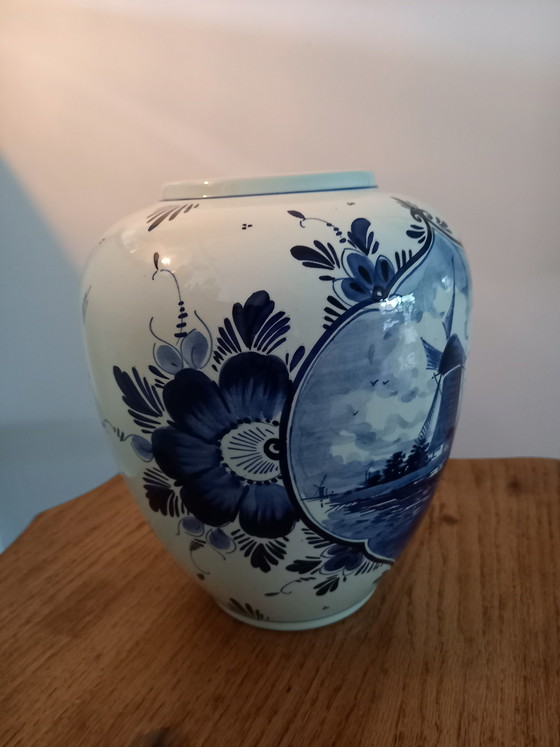 Image 1 of Delfter blaue Vase