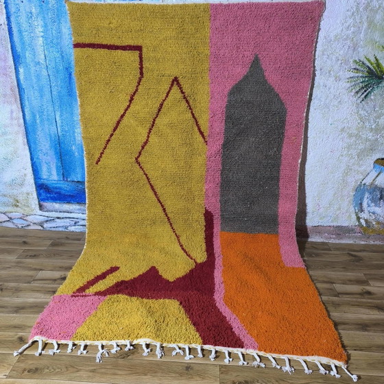 Tapis marocain traditionnel en laine 3 x 2 m – Wool (photo 9 of 12)