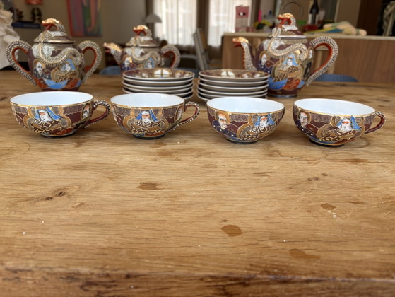 Chinesisches Teeservice – Tafelgeschirr, Ceramic (photo 11 of 15)