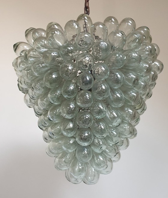 Image 1 of Vintage Murano grape pendant lamp
