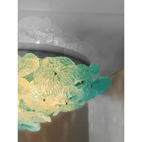 Image 1 of Italienische Deckenleuchte aus Muranoglas von Simoeng