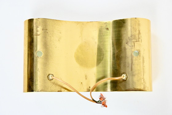 Image 1 of Golden Foglio Wandleuchte von Tobia & Afra Scarpa für Flos, 1960er Jahre