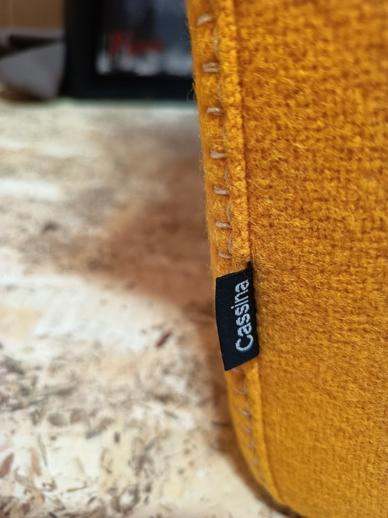 Image 1 of CASSINA 2x Poltrona 637 Utrecht 2024 (NUOVO, mai usato) in lana gialla KVDRAT € 6.600