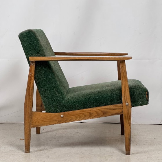 Image 1 of Pair of Yugoslav Green Armchairs, 1960s – Original Vintage Condition