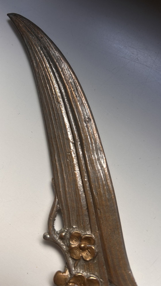 Brieföffner im Art-Deco-Stil – Dekorative Objekte, Bronze (photo 10 of 10)