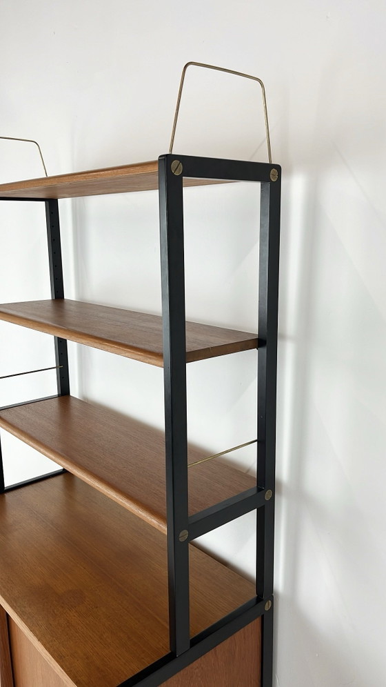 Swedish vintage teak veneer Bookcases – Wood, Scandinavian (photo 7 of 14)